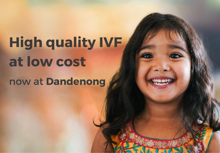 High quality IVF at low cost now at Dandenong Girl smiling looking into camera